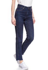 Wrangler - WRANGLER RETRO SLIM MARILYN BLUE W239RI210 112127897. Stan: podwyższony. Styl: retro #10