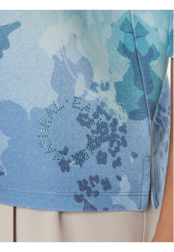 Olsen Bluzka 11201626 Niebieski Regular Fit. Kolor: niebieski. Materiał: syntetyk