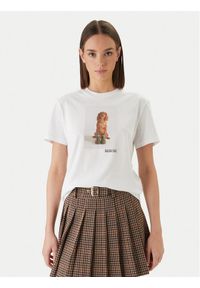 Barbour T-Shirt Bedale LTS0715WH11 Biały Regular Fit. Kolor: biały. Materiał: bawełna #1