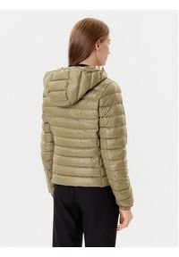 TOMMY HILFIGER - Tommy Hilfiger Kurtka puchowa WW0WW46788 Khaki Regular Fit. Kolor: brązowy. Materiał: syntetyk