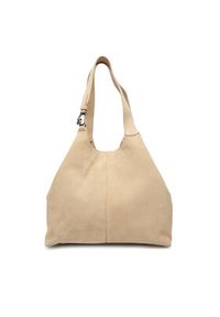 Coccinelle Torebka THE Coccinelle C-Easy E1 THE 11 01 01 Beżowy. Kolor: beżowy. Materiał: skórzane, zamszowe #6