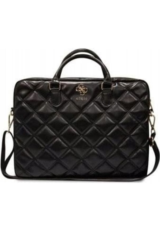 Torba Guess Guess Quilted 4G Computer Bag - Torba na notebooka 15" / 16" (czarny). Kolor: czarny