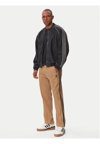 Adidas - adidas Kurtka jeansowa Sst Adicolor KS4963 Czarny Loose Fit. Kolor: czarny. Materiał: bawełna #3