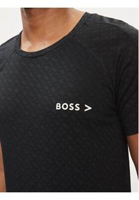 BOSS - Boss T-Shirt Action 50514956 Czarny Regular Fit. Kolor: czarny. Materiał: syntetyk #4