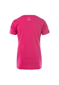 Elbrus - T-Shirt Dla Dziewczynki Karit. Kolor: różowy. Sport: turystyka piesza