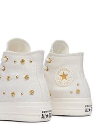 Converse Trampki Chuck Taylor All Star Heathered Glam A16892C Écru. Kolor: kremowy. Materiał: materiał #3