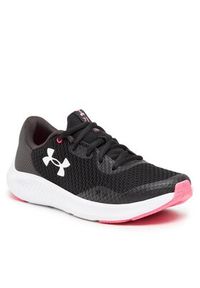 Under Armour Buty do biegania Ua Charged Pursuit 3 3025011-001 Czarny. Kolor: czarny. Materiał: materiał