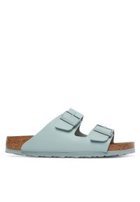 Birkenstock Klapki Arizona Bf 1033123 Zielony jasny. Kolor: zielony. Materiał: skóra #1