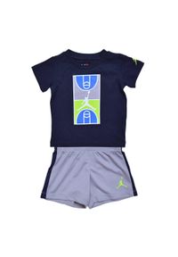 Komplet dziecięcy Air Jordan Court Graphic Set - 657488-G4R. Kolor: szary. Sport: koszykówka #1