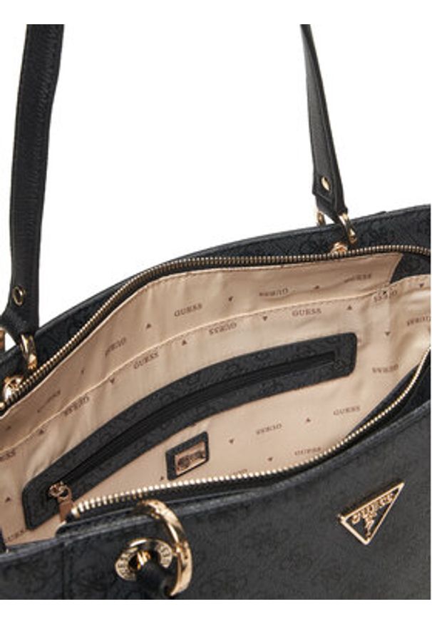 Guess Torebka Noelle II HWBG96 72250 Szary. Kolor: szary. Materiał: skórzane