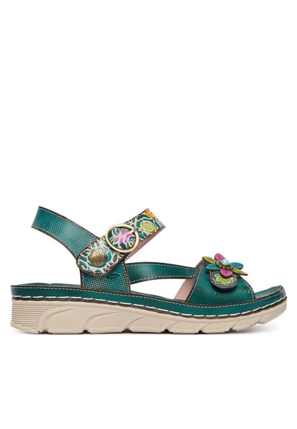 Laura Vita Sandały Dorry 21 Niebieski. Kolor: niebieski. Materiał: skóra