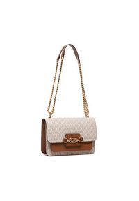 MICHAEL Michael Kors Torebka Heather 30S2G7HL3B Beżowy. Kolor: beżowy. Materiał: skórzane #8