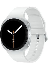SAMSUNG - Samsung Galaxy Watch 8 3,3 cm (1.3") AMOLED 40 mm Cyfrowy 438 x 438 px Ekran dotykowy 4G Srebrny Wi-Fi GPS. Rodzaj zegarka: cyfrowe. Kolor: srebrny