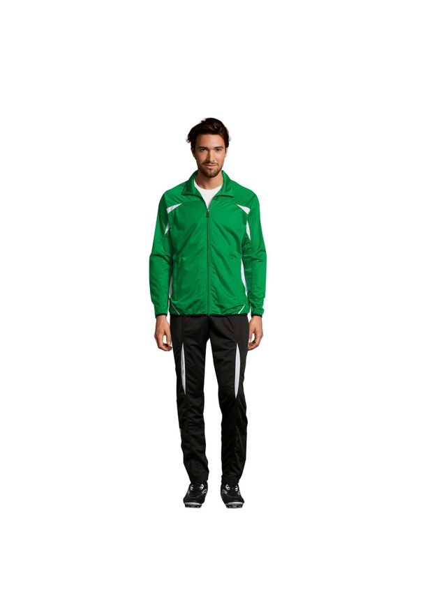 SOL'S - Dres Unisex Dla Dorosłych Club Camp Nou. Kolor: biały, czarny, wielokolorowy, zielony. Materiał: dresówka