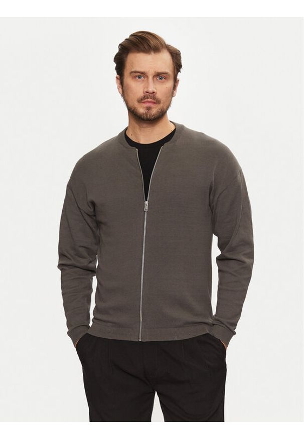 Jack & Jones - Jack&Jones Bluza Calvin 12269128 Szary Relaxed Fit. Kolor: szary. Materiał: bawełna