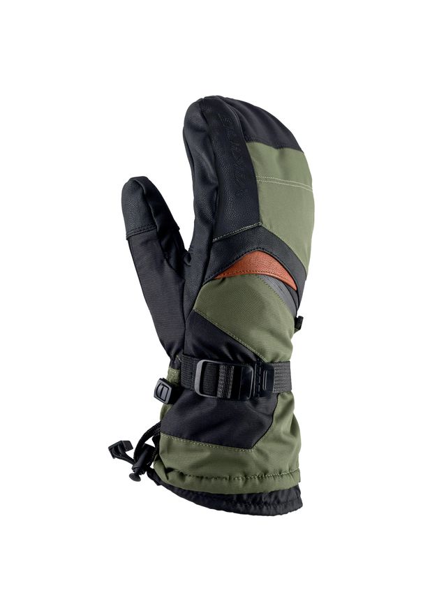 Rękawice narciarskie Viking Flow Freeride. Kolor: zielony. Sezon: zima. Sport: narciarstwo