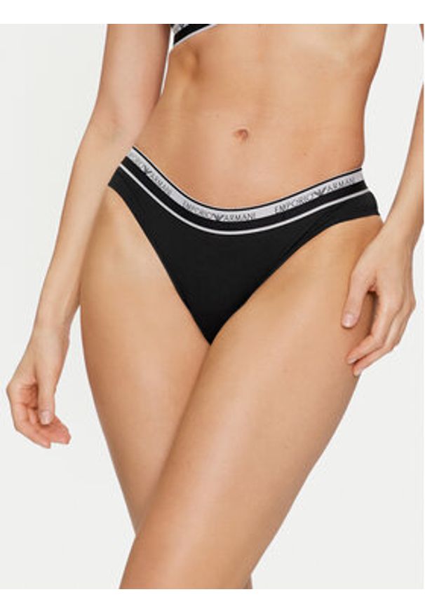 Emporio Armani Underwear Komplet 2 par fig brazylijskich 163334 4R227 00020 Czarny. Kolor: czarny. Materiał: bawełna