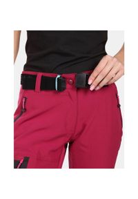 Spodnie damskie Kilpi Belvela. Kolor: czerwony. Sezon: lato. Sport: turystyka piesza #2