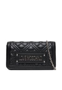 Love Moschino - LOVE MOSCHINO Torebka JC5681PP0NLA000B Czarny. Kolor: czarny. Materiał: skórzane #8