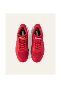 Buty do tenisa Wilson Rush Pro Ace. Kolor: czerwony, biały, wielokolorowy. Sport: tenis
