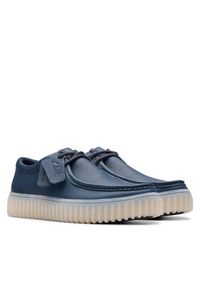 Clarks Półbuty Torhill Lo 26176216 Granatowy. Kolor: niebieski. Materiał: skóra #5