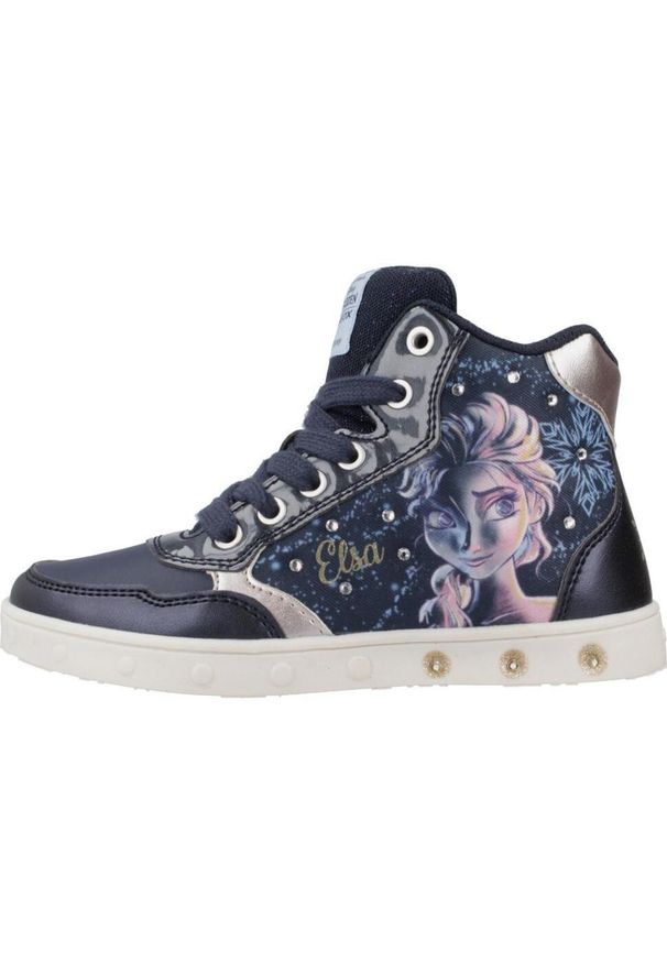 Buty juniorskie Geox Skylin. Kolor: niebieski. Sport: turystyka piesza