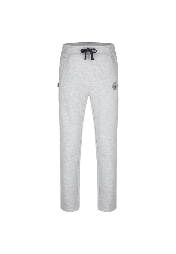 GLENMUIR - Męskie spodnie do joggingu Ednik M - Komfort i styl. Kolor: wielokolorowy. Materiał: dresówka, materiał. Styl: sportowy