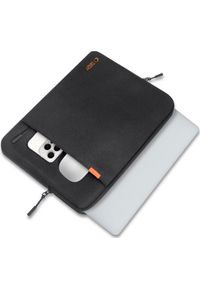 TECH-PROTECT - Etui Tech-Protect Defender Laptop 13-14 czarny. Kolor: czarny. Materiał: mikrofibra, poliester, materiał. Styl: elegancki, casual