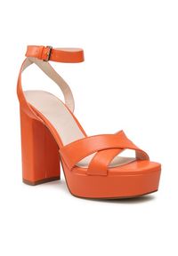 Sandały ONLY Shoes. Kolor: pomarańczowy