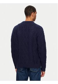 GAP - Gap Sweter 787133-00 Granatowy Relaxed Fit. Kolor: niebieski. Materiał: bawełna #5