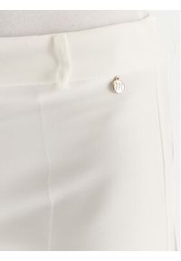 Maryley Spodnie materiałowe 25IB52Z/M17/43BC Biały Regular Fit. Kolor: biały. Materiał: syntetyk #2