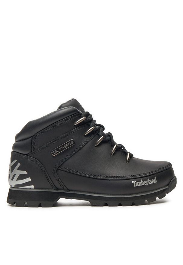 Timberland Trapery Euro Sprint A17JR/TB0A17JR0011 Czarny. Kolor: czarny. Materiał: skóra
