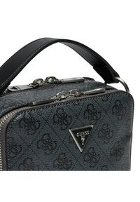 Guess Saszetka HMTOLO P4253 Czarny. Kolor: czarny. Materiał: skóra