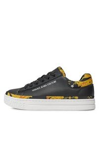 Versace Jeans Couture Sneakersy 75VA3SK5 Czarny. Kolor: czarny