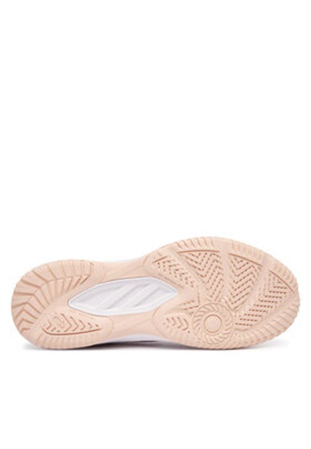Asics Buty halowe Upcourt 6 1072A107 Biały. Kolor: biały. Materiał: skóra