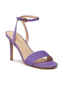 TwinSet - TWINSET Sandały 241TCP102 Fioletowy. Kolor: fioletowy. Materiał: materiał #3