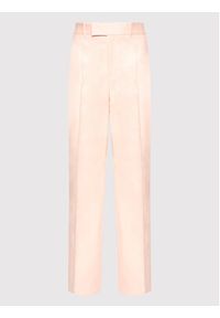 Ted Baker Spodnie materiałowe Kaisat 259980 Różowy Regular Fit. Kolor: różowy. Materiał: materiał, bawełna #5