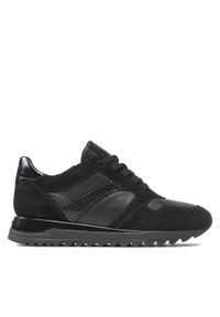 Geox Sneakersy D Tabelya A D15AQA A02285 C9997 Czarny. Kolor: czarny. Materiał: zamsz, skóra #1