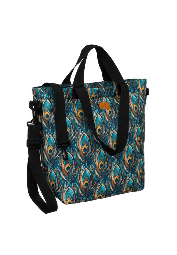ROVICKY - Shopperka damska Rovicky R-TZ15605 paw. Wzór: aplikacja. Styl: elegancki, casual. Rodzaj torebki: na ramię