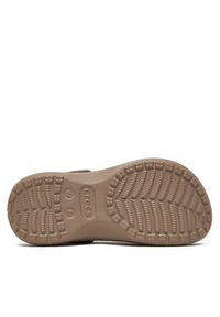 Crocs Klapki Classic Platform Lined Clog W 207938 Brązowy. Kolor: brązowy. Obcas: na platformie #6