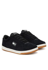 Tommy Jeans Sneakersy Tjm Cupsole Long Lace Skate EM0EM01602 Czarny. Kolor: czarny. Materiał: zamsz, skóra. Sport: skateboard