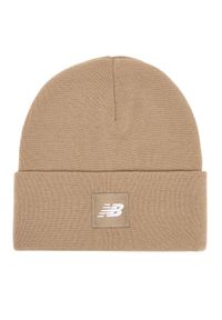 Czapka New Balance. Kolor: beżowy #1