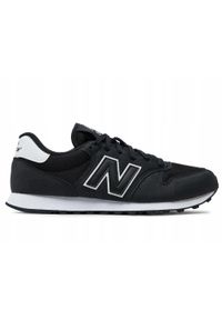 New Balance - Buty na co dzień męskie NEW BALANCE 500. Okazja: na co dzień. Kolor: biały, wielokolorowy, czarny