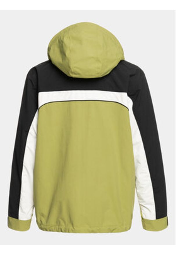 Quiksilver Kurtka narciarska Live Wire Snjt EQYTJ03408 Zielony Regular Fit. Kolor: zielony. Materiał: syntetyk. Sport: narciarstwo