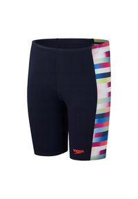 Speedo - Spodenki Boys Allover Digital Jammer. Kolor: czerwony