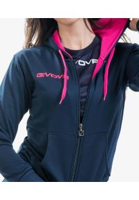 Givova - Tuta Lady dres dziewczęcy 3XS. Okazja: na uczelnię. Kolor: niebieski. Materiał: dresówka. Styl: sportowy #2