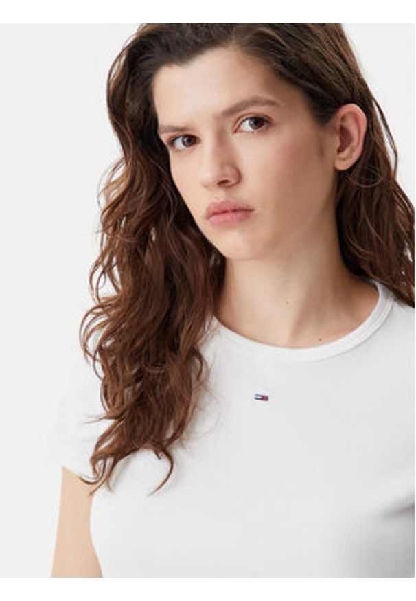 Tommy Jeans Komplet t-shirtów DW0DW21430 Kolorowy Slim Fit. Materiał: bawełna. Wzór: kolorowy