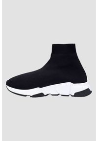 Balenciaga - BALENCIAGA Czarne buty SPEED LT GRAFFITI SNEAKERS, Rozmiar 39. Kolor: czarny #4