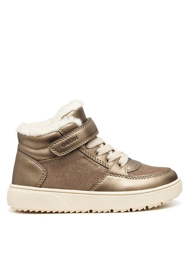 Sneakersy Geox. Kolor: złoty, czarny