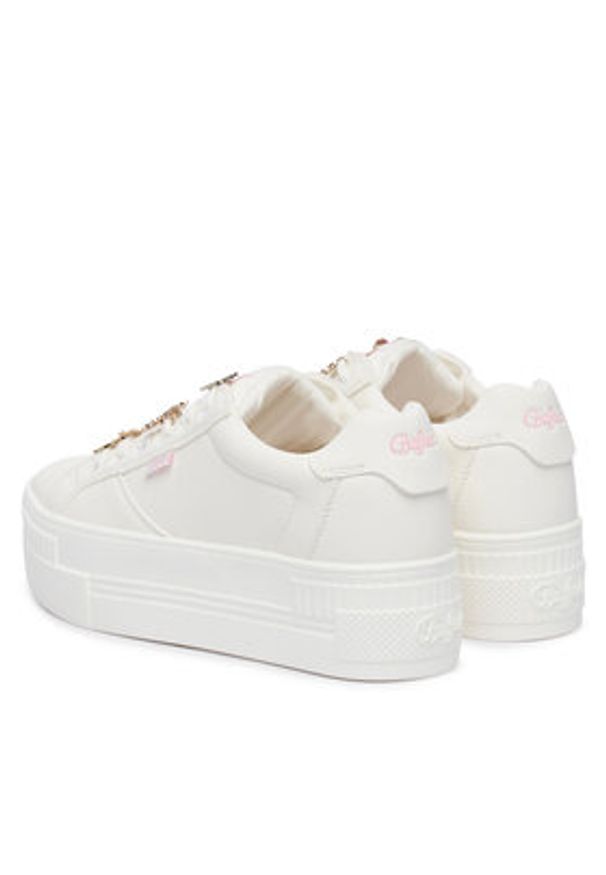 Buffalo Sneakersy Paired Charms 2.0 1636731 Biały. Kolor: biały. Materiał: skóra